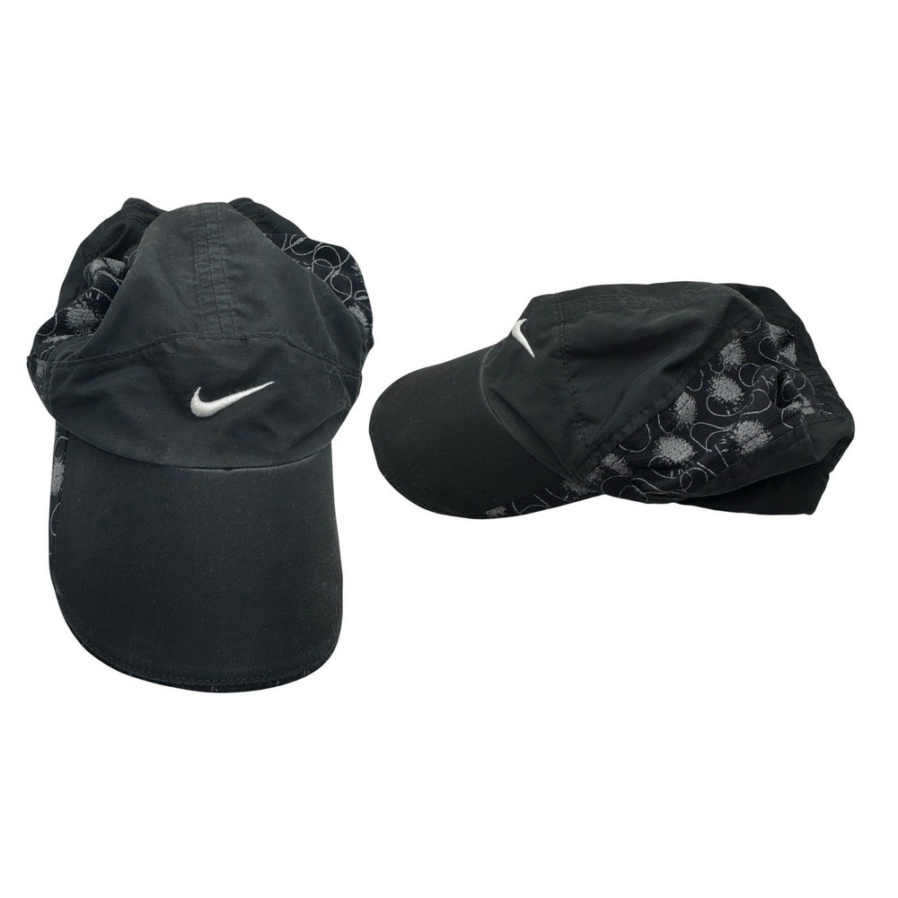Nike Tailwind Sphere Dry Rare Floral Graphic Print Running Hat Y2K Archive Cap